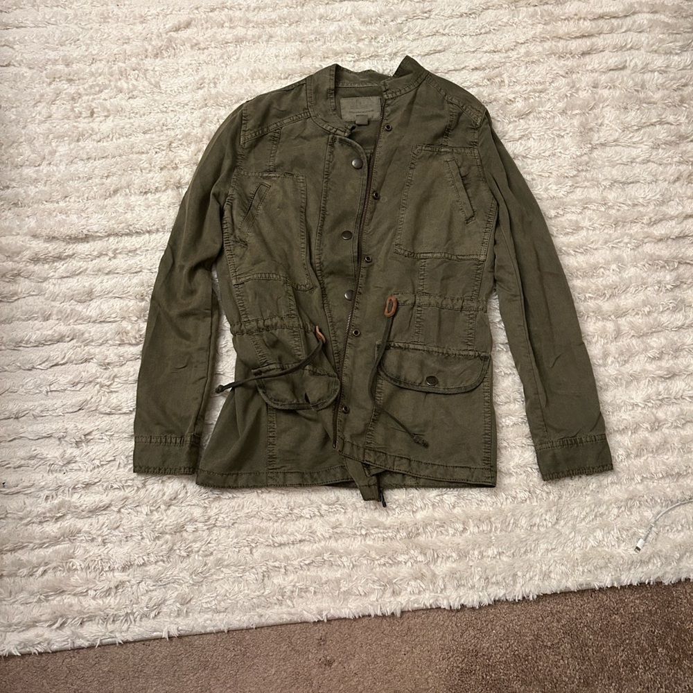 Hinge Olive Utility Jacket